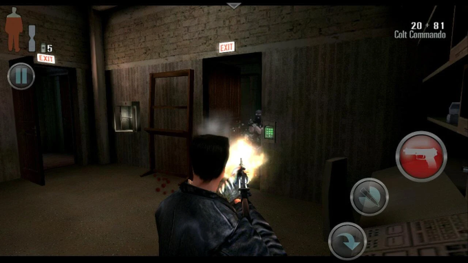 Android hra Max Payne Mobile