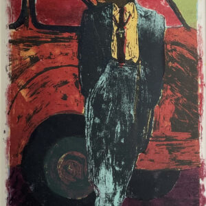 Tony Ortega, "San Pachuco", Lithograph, 16" x 21"