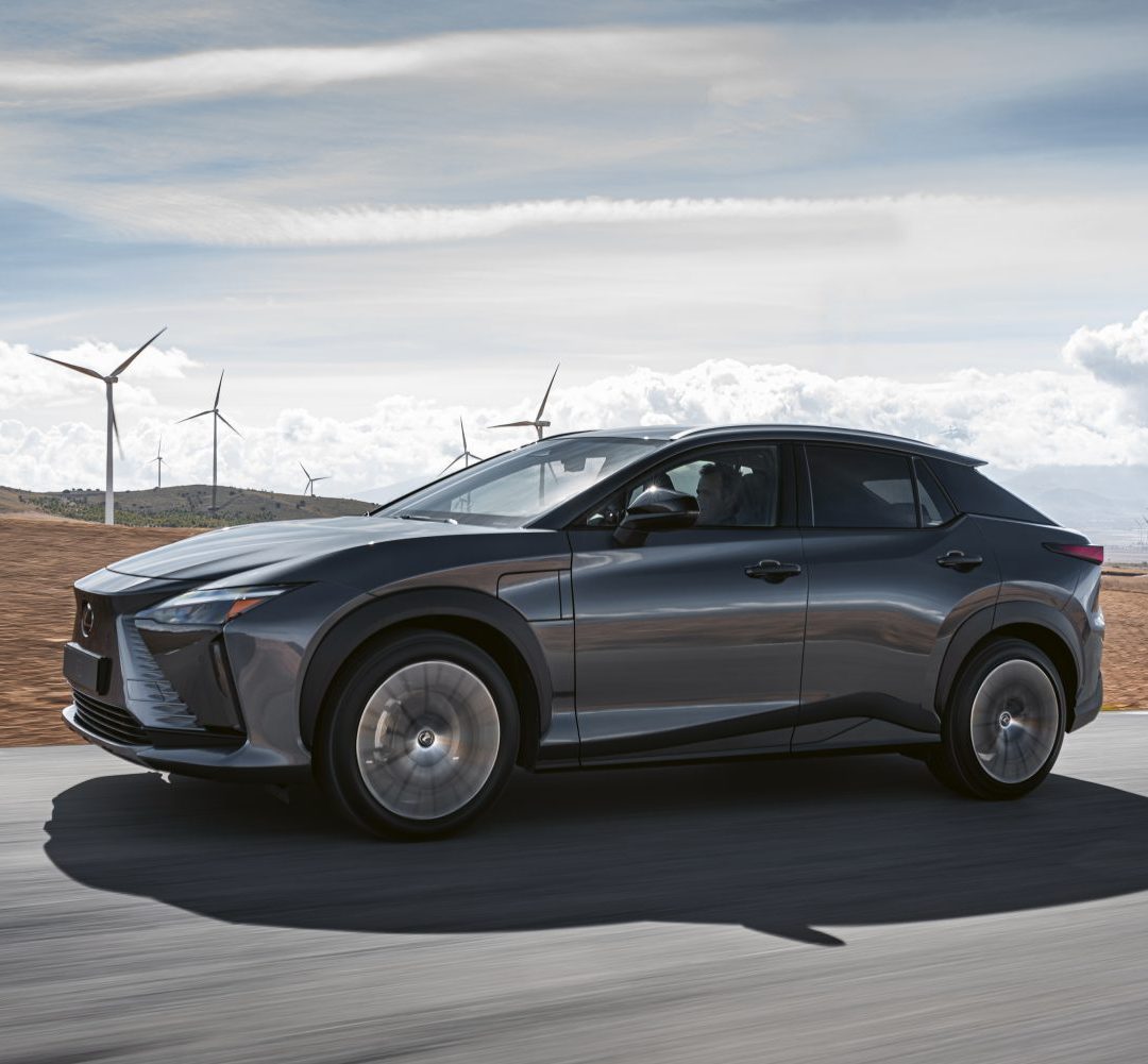 lexus,lexus rz,lexus ev,lexus electric car,lexus suv,lexus ev suv,lexus rz 450e,lexus rz battery electric suv,lexus rz release date,all-electric SUV,Toyota,luxury subdivision,Osaka EV car show,hybrid,plug-in hybrid,battery electric vehicles,electrified options,e-TNGA platform,Subaru,Solterra,midsize EV SUV,Lexus-tuned chassis,spindle grille,DIRECT4 all-wheel drive system,Steer-by-Wire system,yoke steering wheel,14.0-inch infotainment touchscreen,lithium-ion battery,low center of gravity,range,electric motors,2023 model,release date