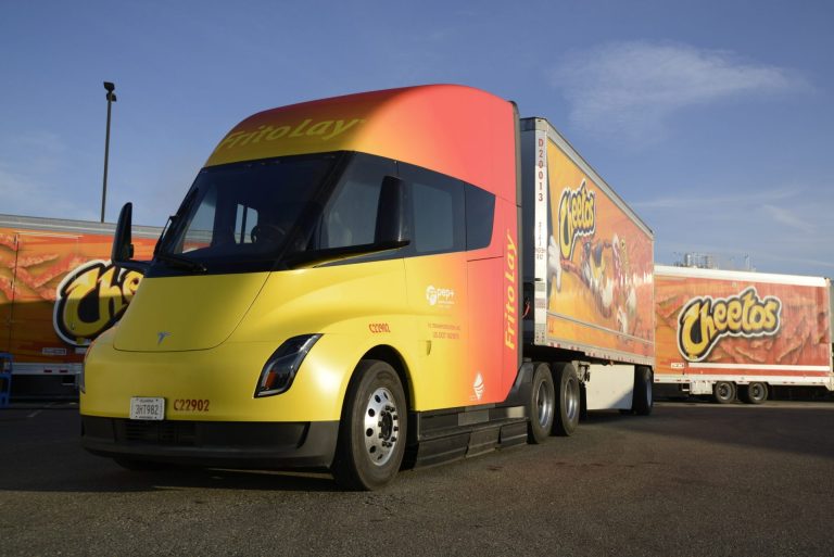 Frito Lay Pepsi Tesla Semi