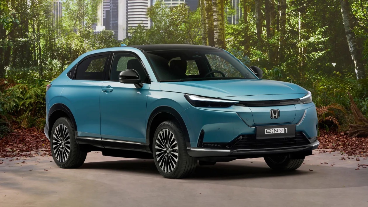 Honda e:Ny1,Honda e:Ny1 Europe,Honda e:Ny1 EV,Honda e:Ny1 EV SUV,Honda e:Ny1 pricing,When will the Honda e:Ny1 be available?,How fast does the Honda e:Ny1 charge?,How far can the Honda e:Ny1 go?,What is the range of the Honda e:Ny1?,How much does the Honda e:Ny1 cost?,Is the Honda e:Ny1 coming to the US?,Honda e:Ny1 US availability,Honda e:Ny1 availability,Honda e:Ny1 Europe availability,Honda e:Ny1 cargo capacity,Honda e:Ny1 boot capacity,Honda e:Ny1 interior capacity