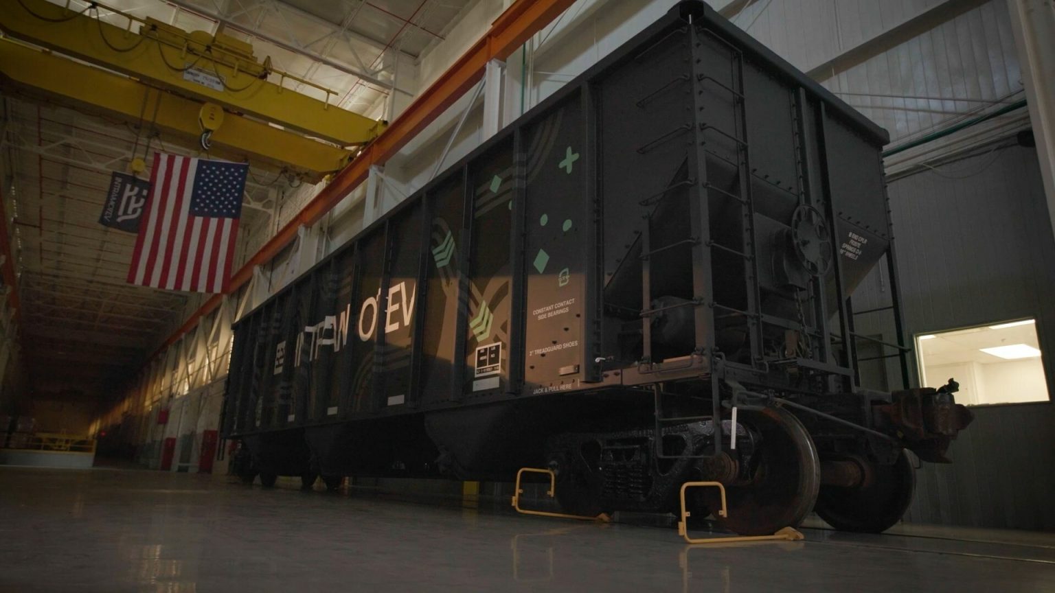 Intramotev, Iron Senergy, battery-electric railcars, self-propelled, rail industry, emissions reduction, operational costs, freight transportation, sustainability, partnership,sustainable rail,sustainable rail transport,sustainable railroad,sustainable rail cars,green rail cars,U.S. rail freight,u.s. rail freight statistics,u.s. freight rail,u.s. freight railroads