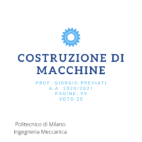 Costruzione di Macchine 1