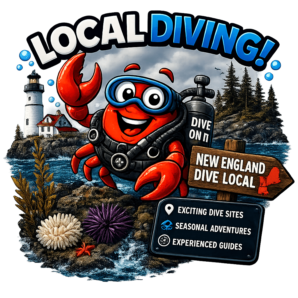 Dive On It Scuba Crabby Mascot