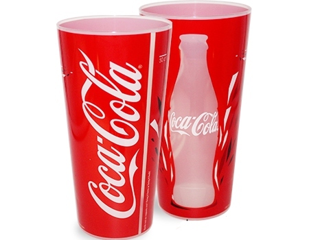 gobelet coca rouge