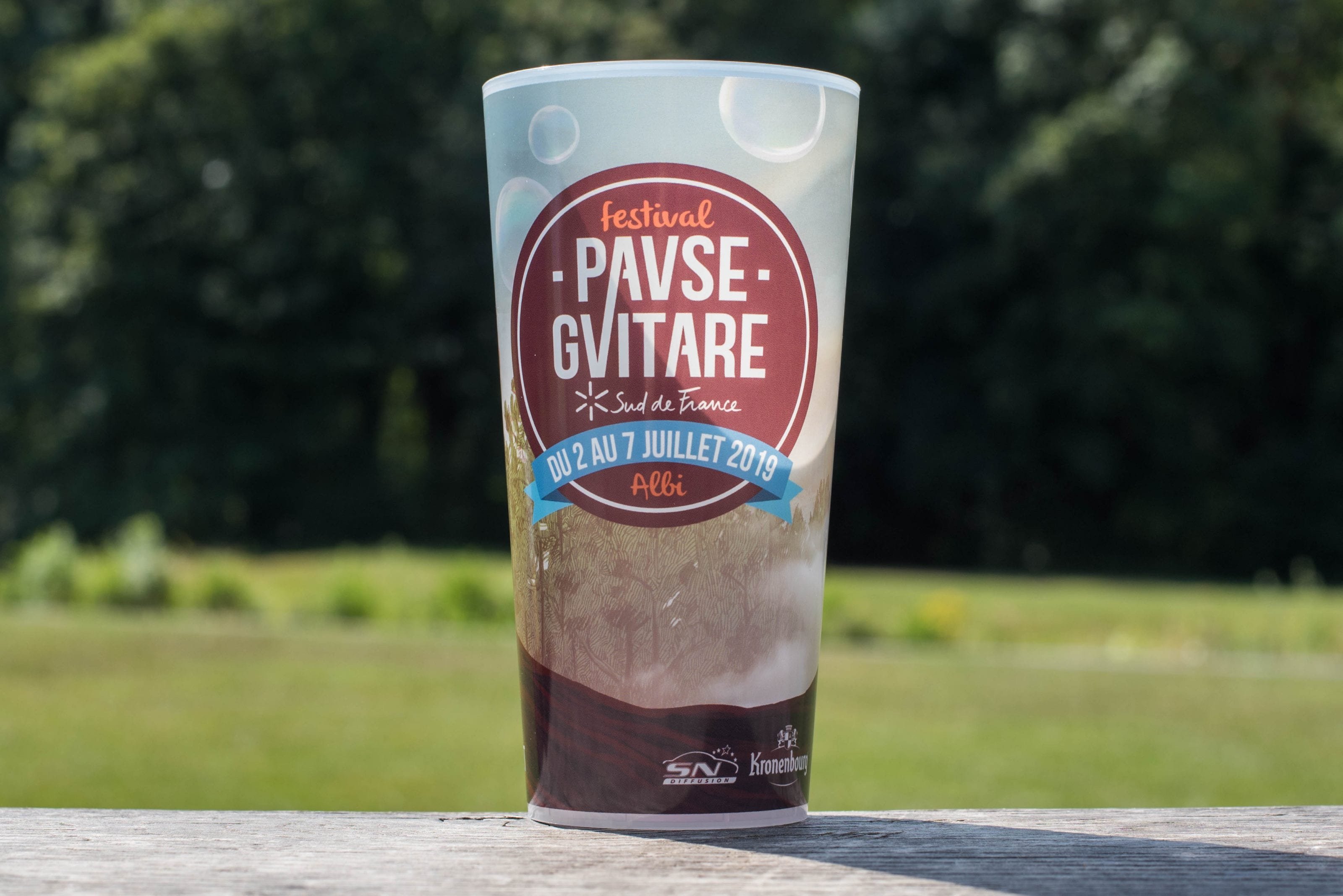 ecocup pause guitare