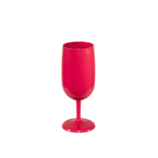 verre rouge