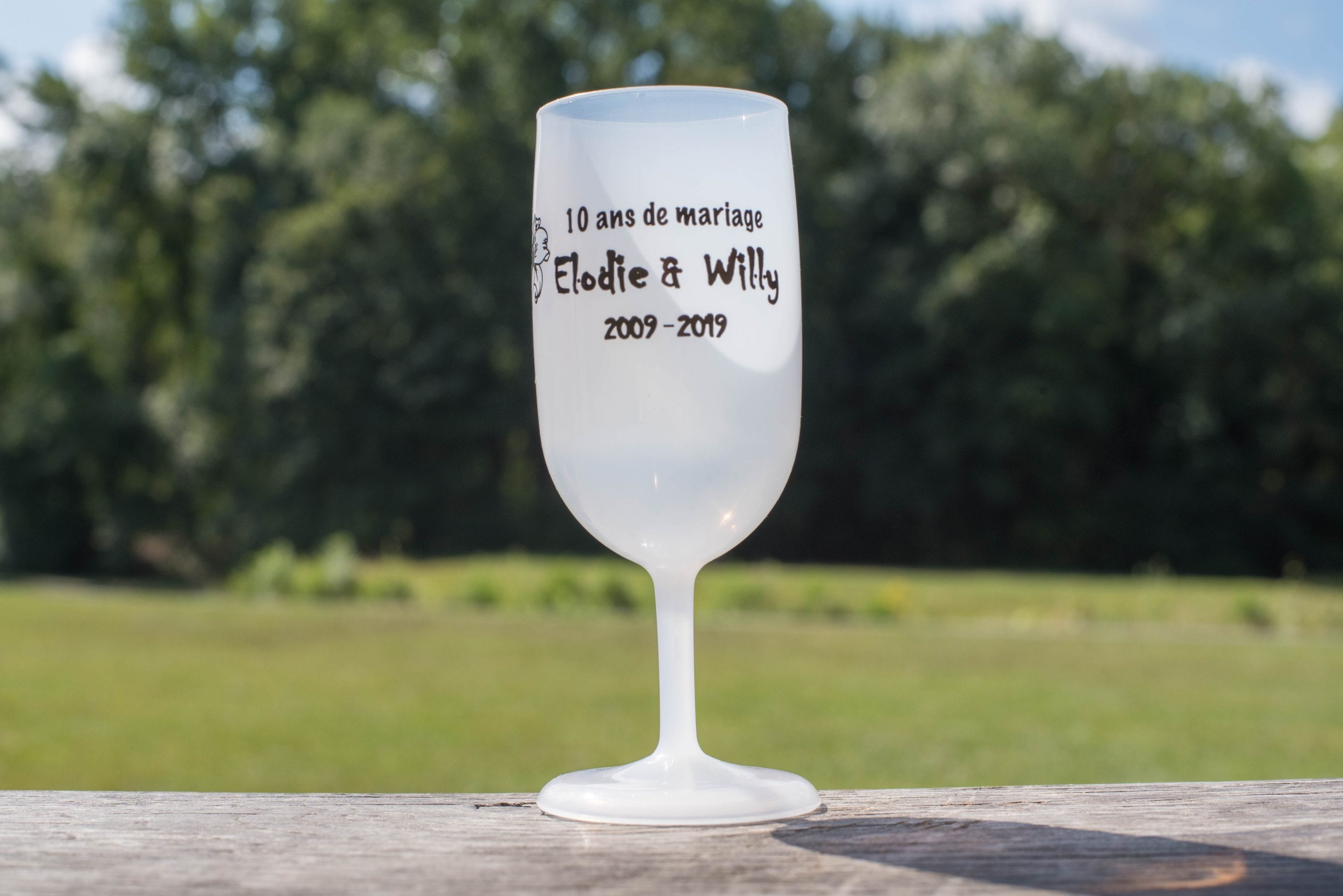 verre a pied 10 ans mariage