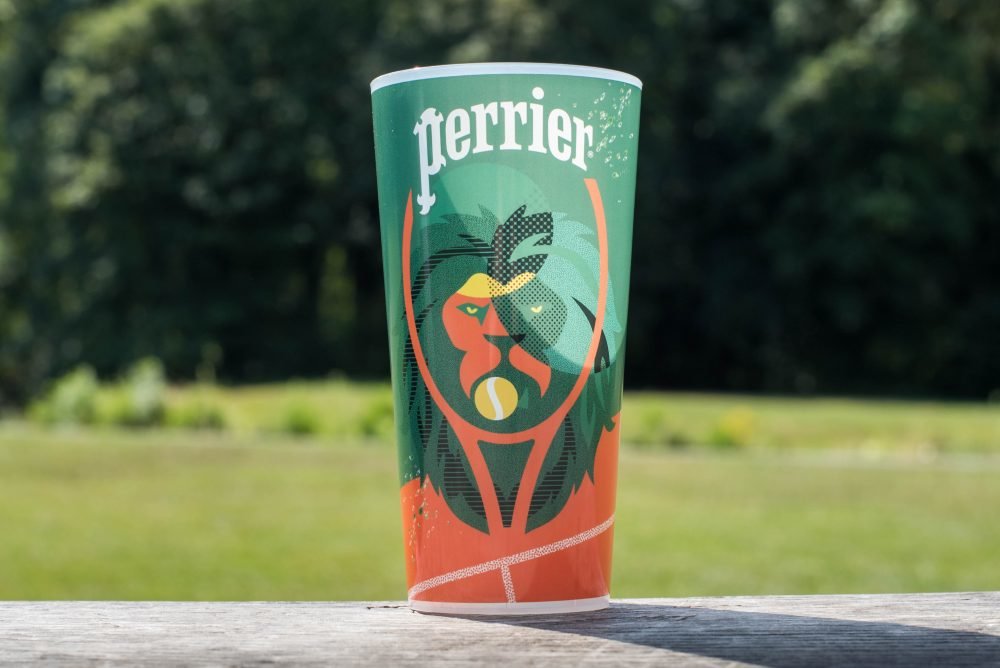 gobelet publicitaire perrier