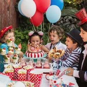 gouter d anniversaire enfant sur le theme du cirque