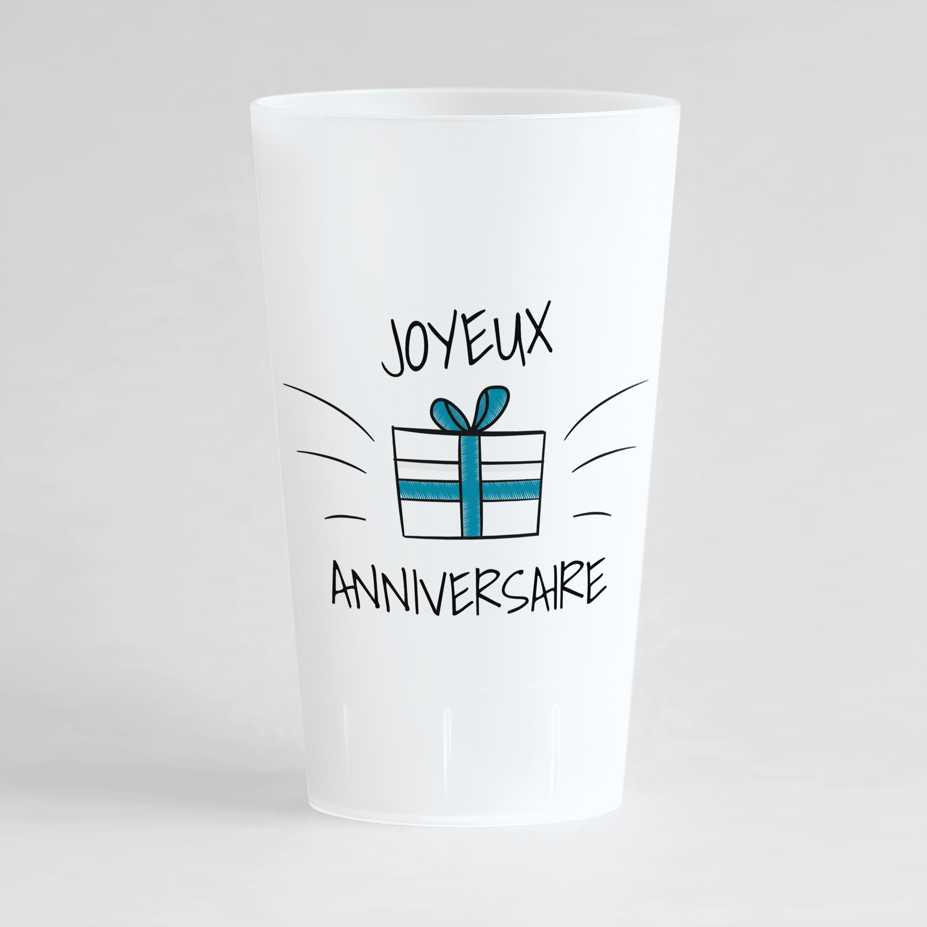 Gobelets pour un anniversaire  verres Ecocup ® à personnaliser