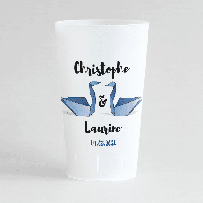 Gobelet personnalisé Naissance - OURSON et BALLON - Make Your Cup