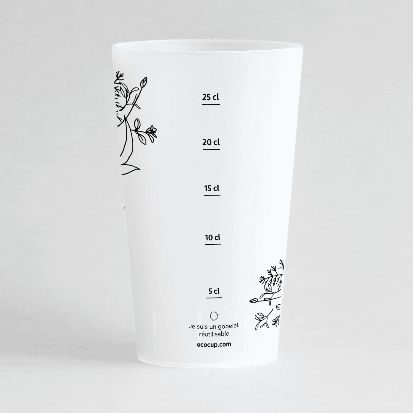 Gobelet de Mariage à Personnaliser, eco Cup personnalisé pour Mariage,  Verre Plastique Mariage (100) : : Cuisine et Maison