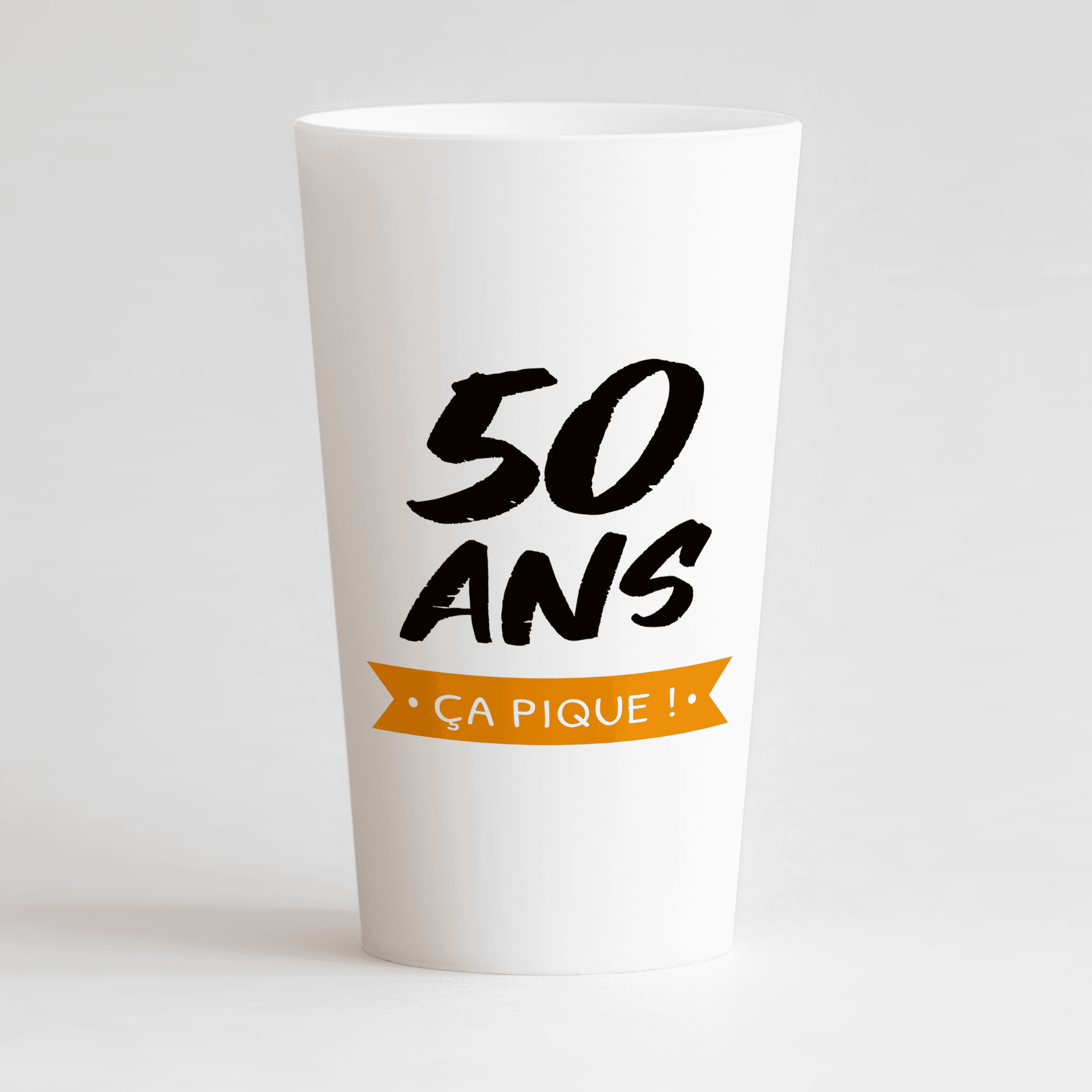 Santex Gobelet Anniversaire Argent x10 - Taille Unique 