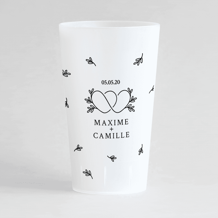 Gobelet Ecocup ® fleurs des champs à personnaliser