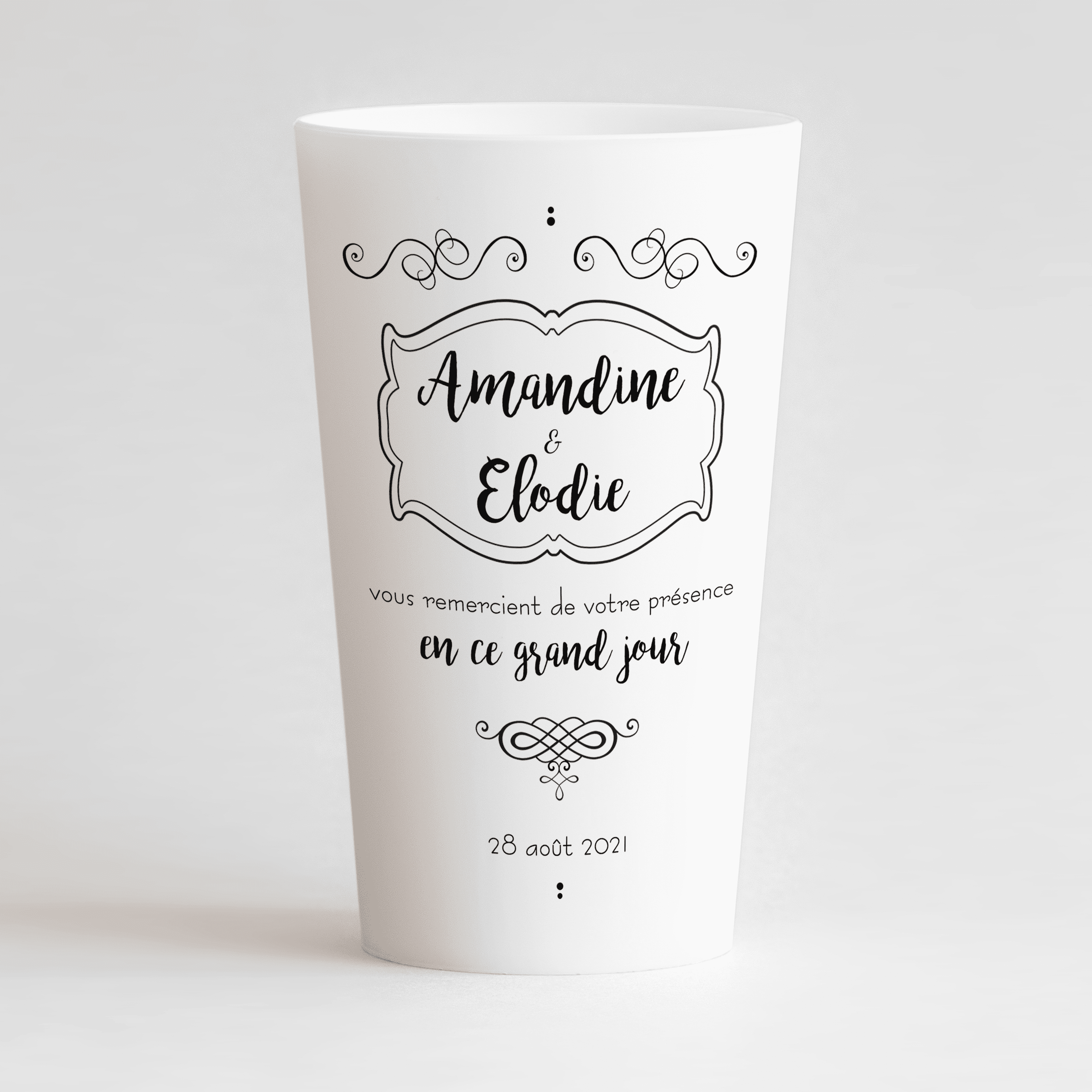 Gobelet Ecocup ® 25 ~ 28 cl > gobelets éco responsables à