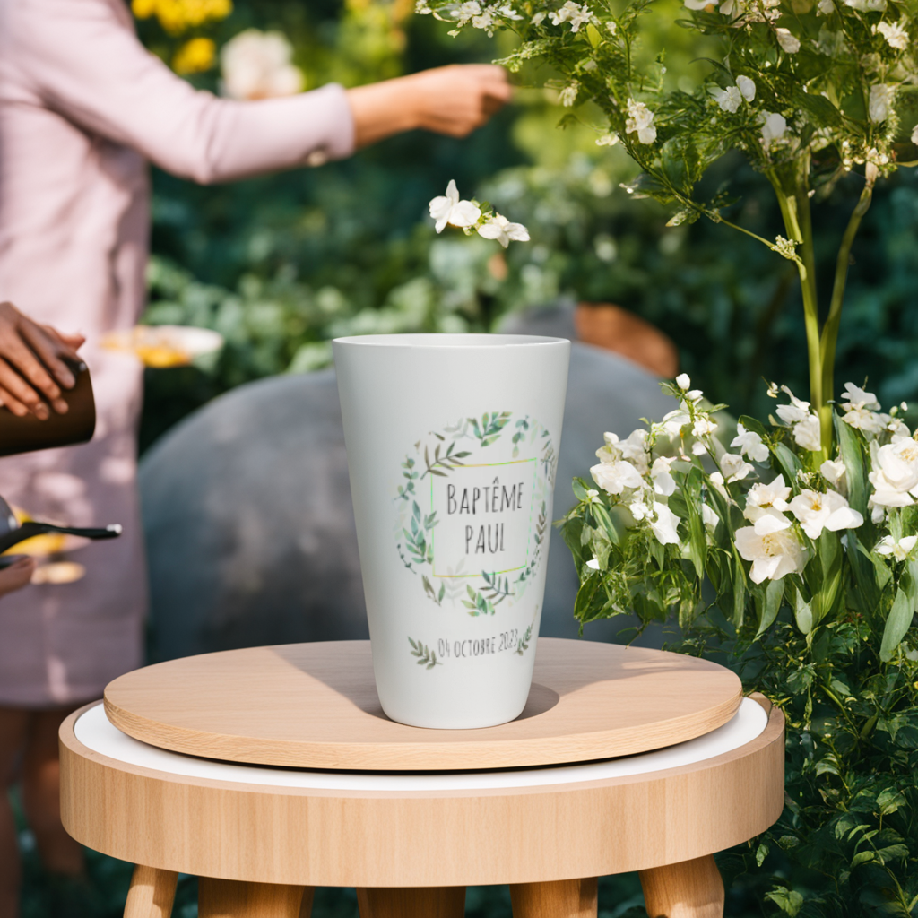 Gobelet Personnalisé Anniversaire - Ecocup Réutilisable - Anniversaire  Champêtre