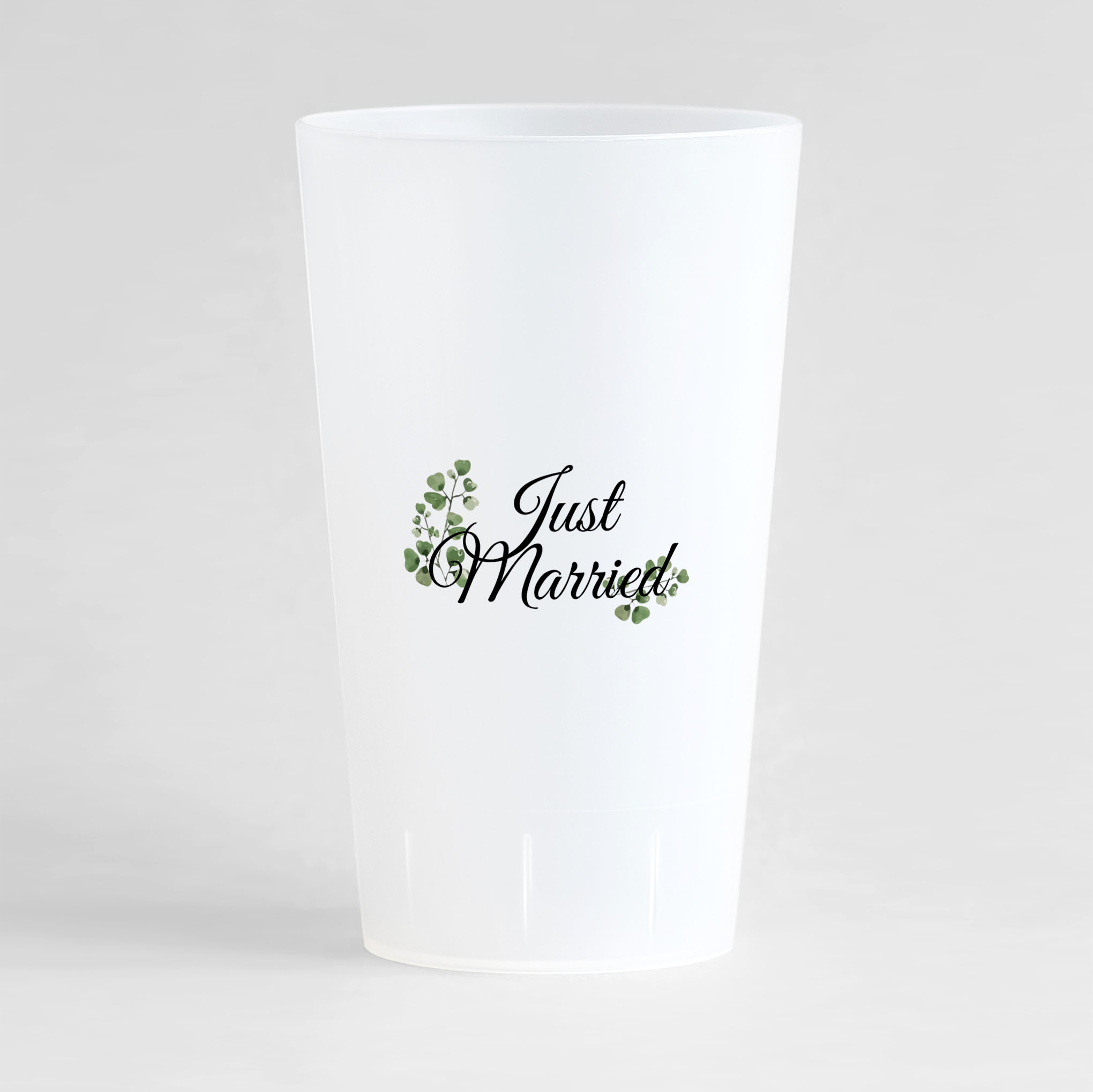 Gobelet de Mariage à Personnaliser, eco Cup personnalisé pour Mariage,  Verre Plastique Mariage (250) : : Cuisine et Maison