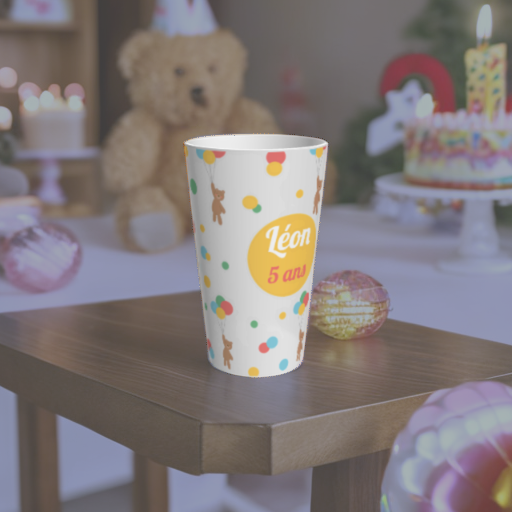 Gobelet Anniversaire Tea time party Personnalisé Réutilisable et Ecocup