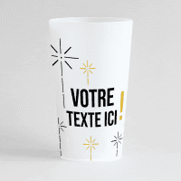 Gobelets pour un anniversaire  verres Ecocup ® à personnaliser