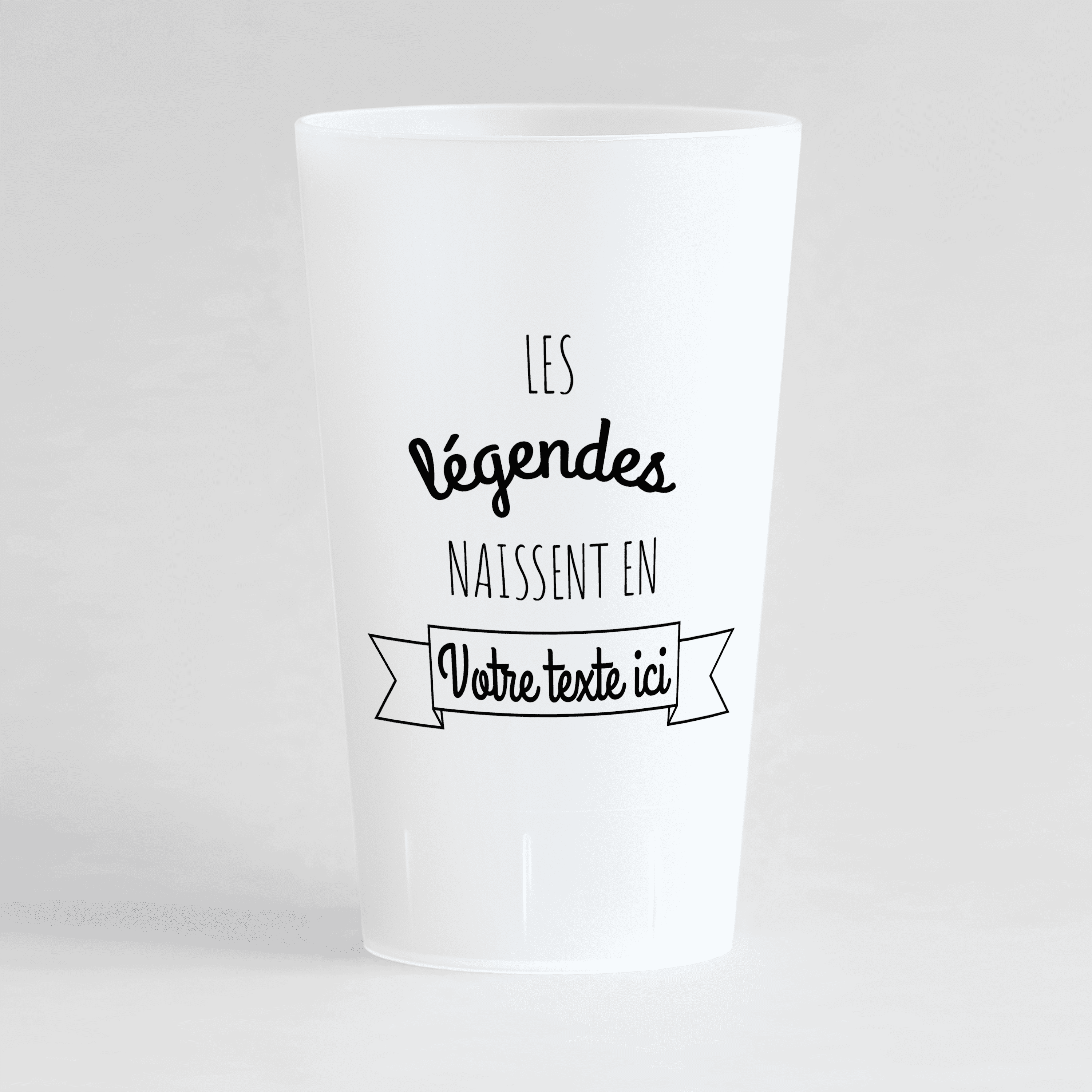 Gobelets personnalisés humoristiques Ecocup ® : un peu d'HUMOUR