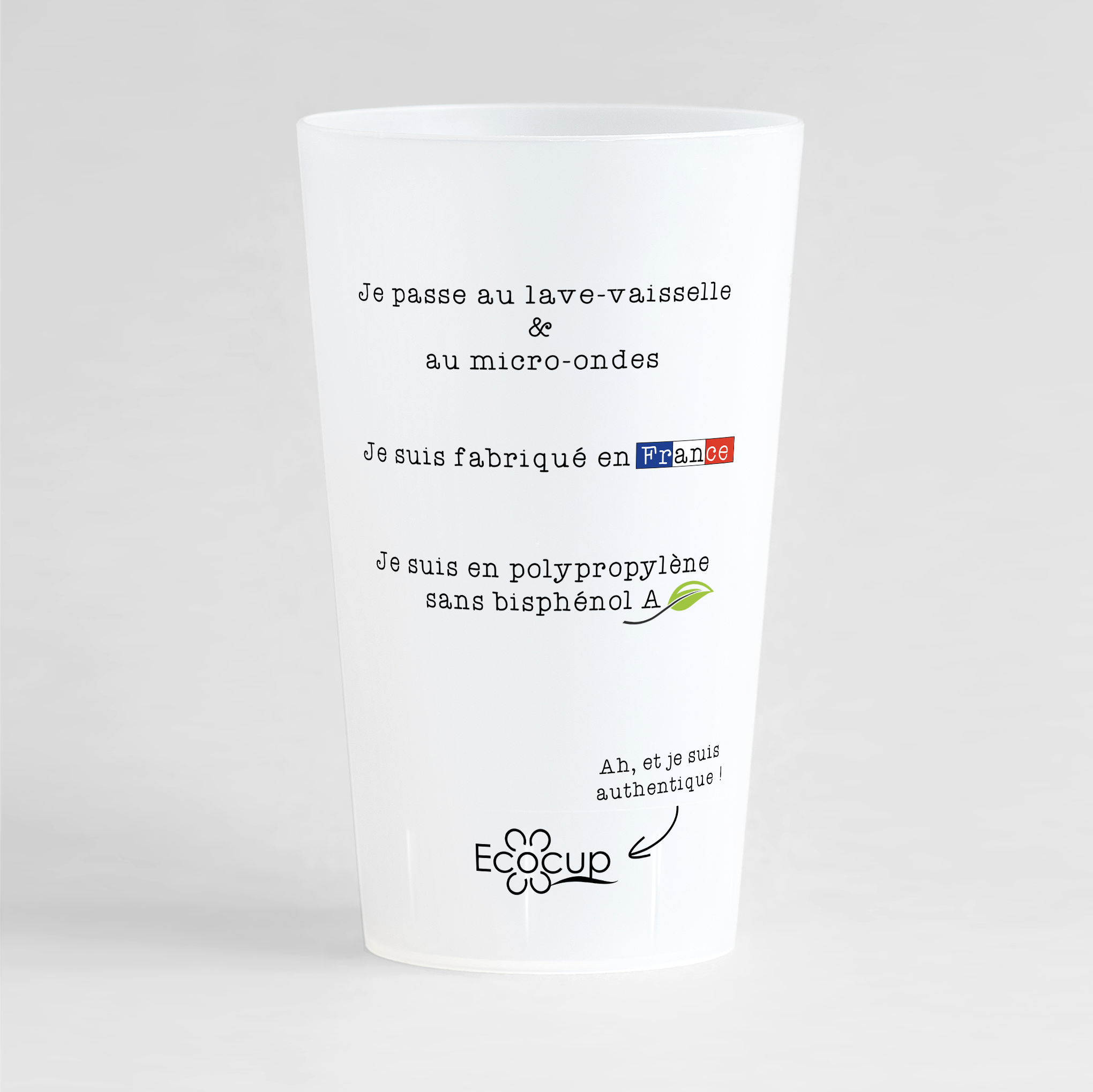 Gobelet ecocup personnalisé pour entreprise