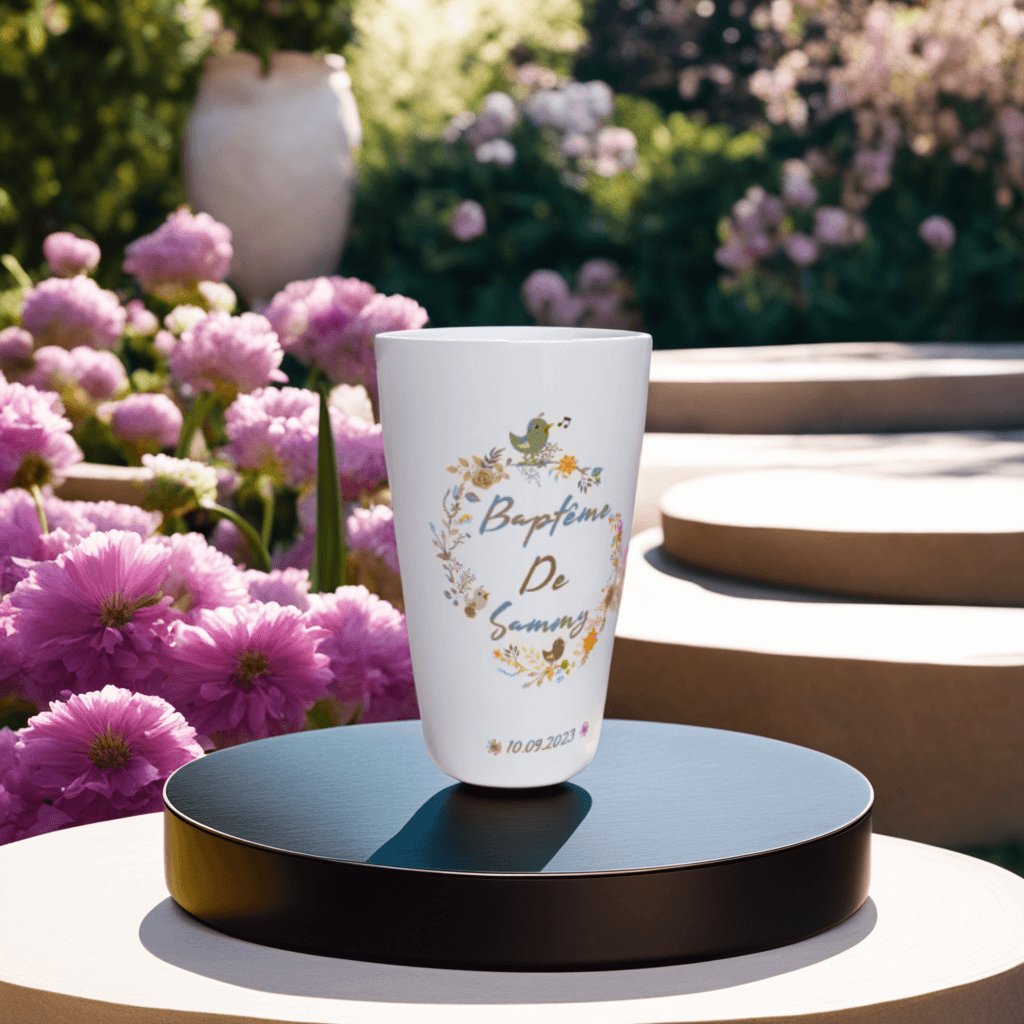 Gobelet personnalisable, ecocup anniversaire, mariage, baptême