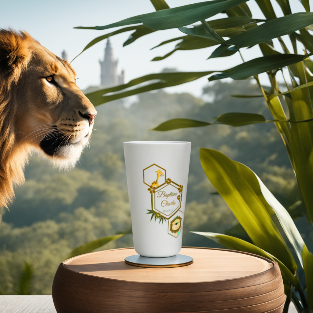 Gobelet Anniversaire Jungle Personnalisé Réutilisable et Ecocup