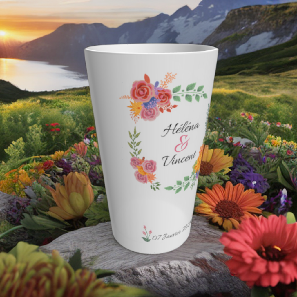 Gobelet Ecocup ® fleurs des champs à personnaliser