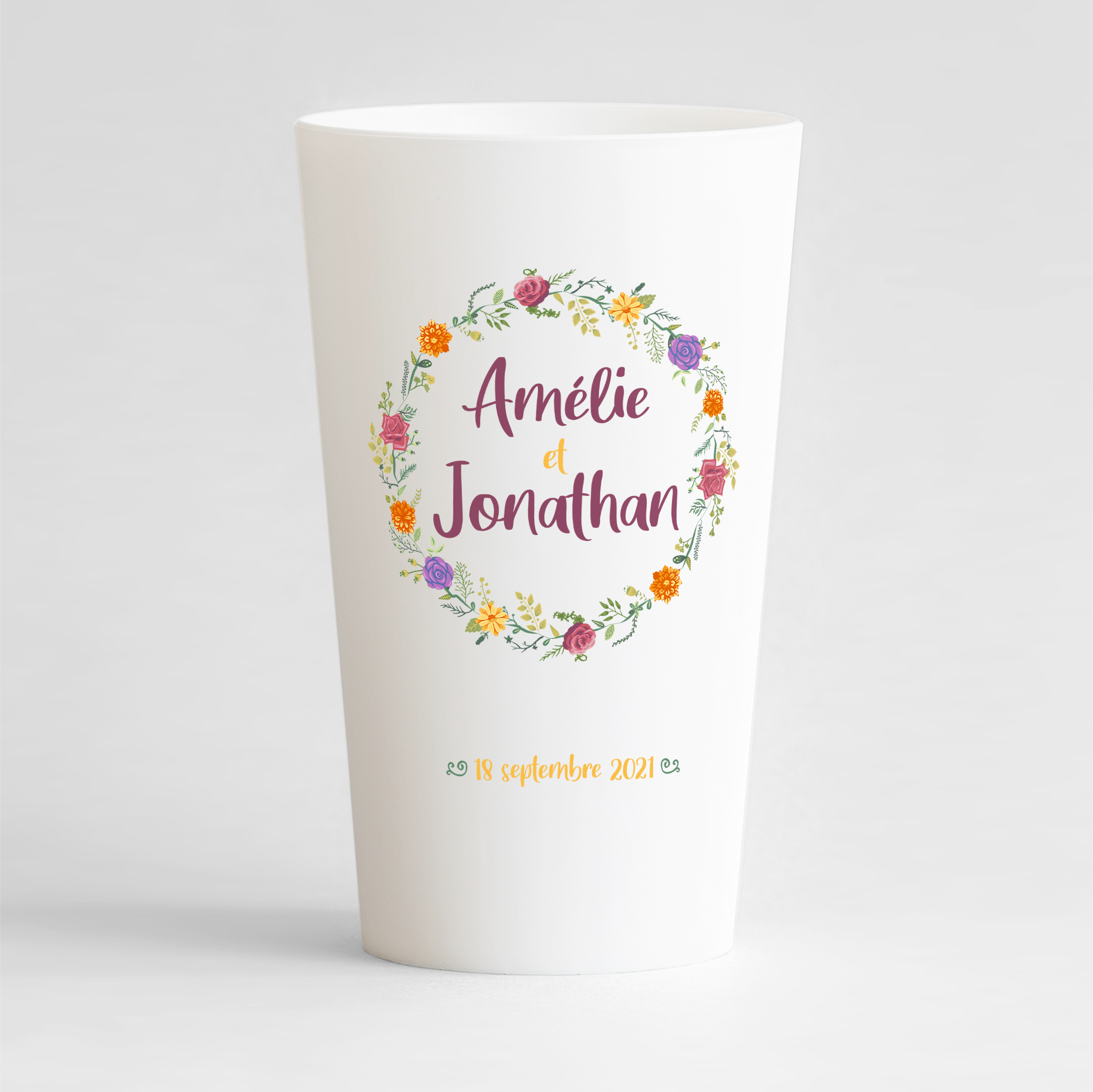 Ecocup pour mariage  Web, enseignes, imprimerie