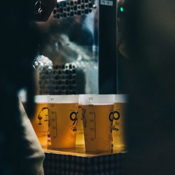 Ecocups avec bières