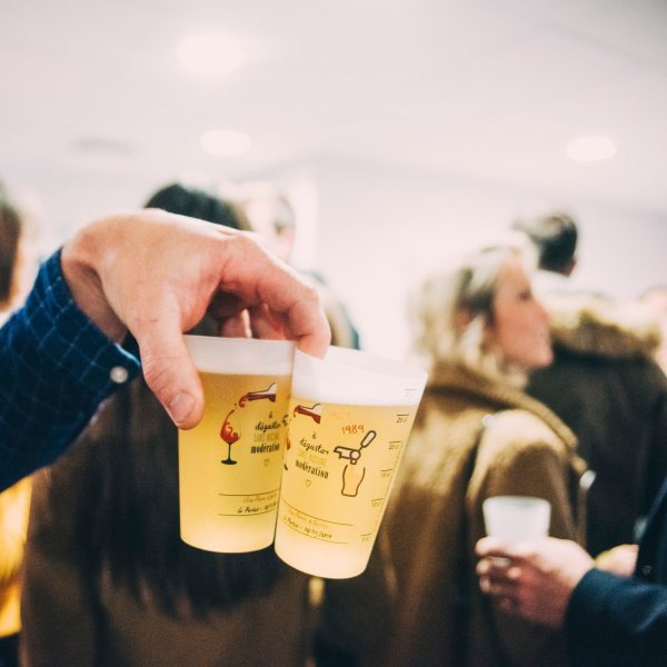 Ecocups avec bière