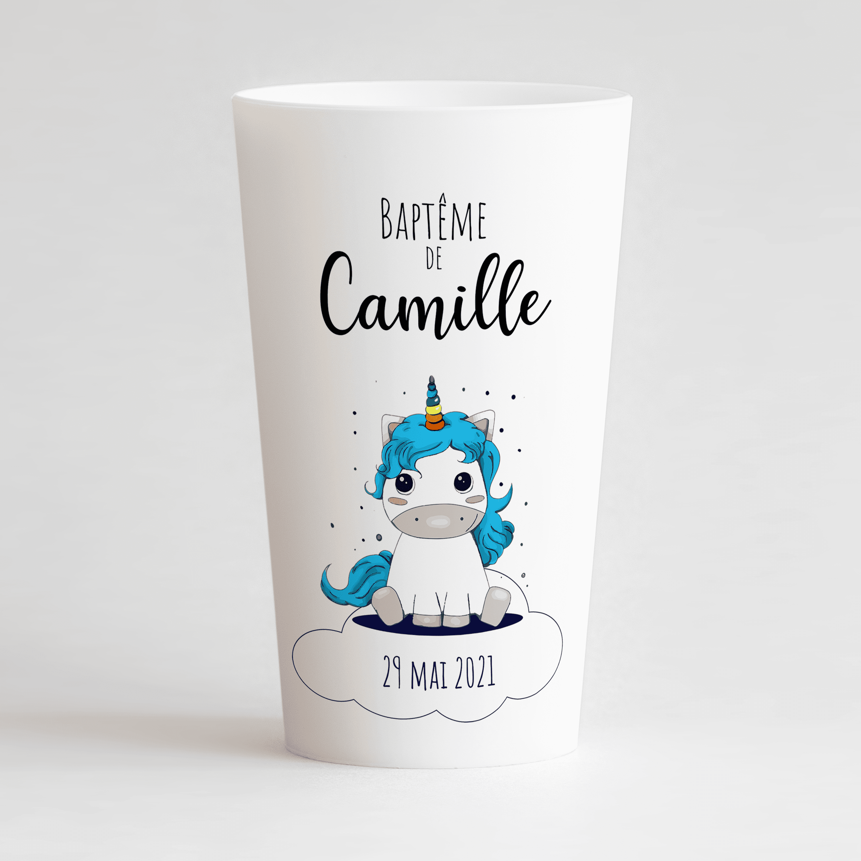 Mug Licorne Prénom Personnalisable - Animaux Personnalisable - Mug