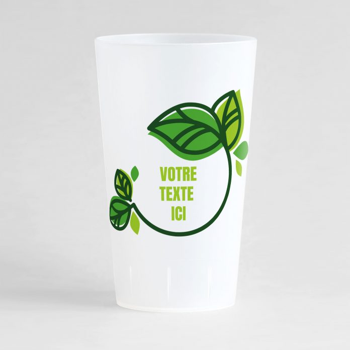 ECO GOBELET personnalisé – Agence VISTACOM-CHR