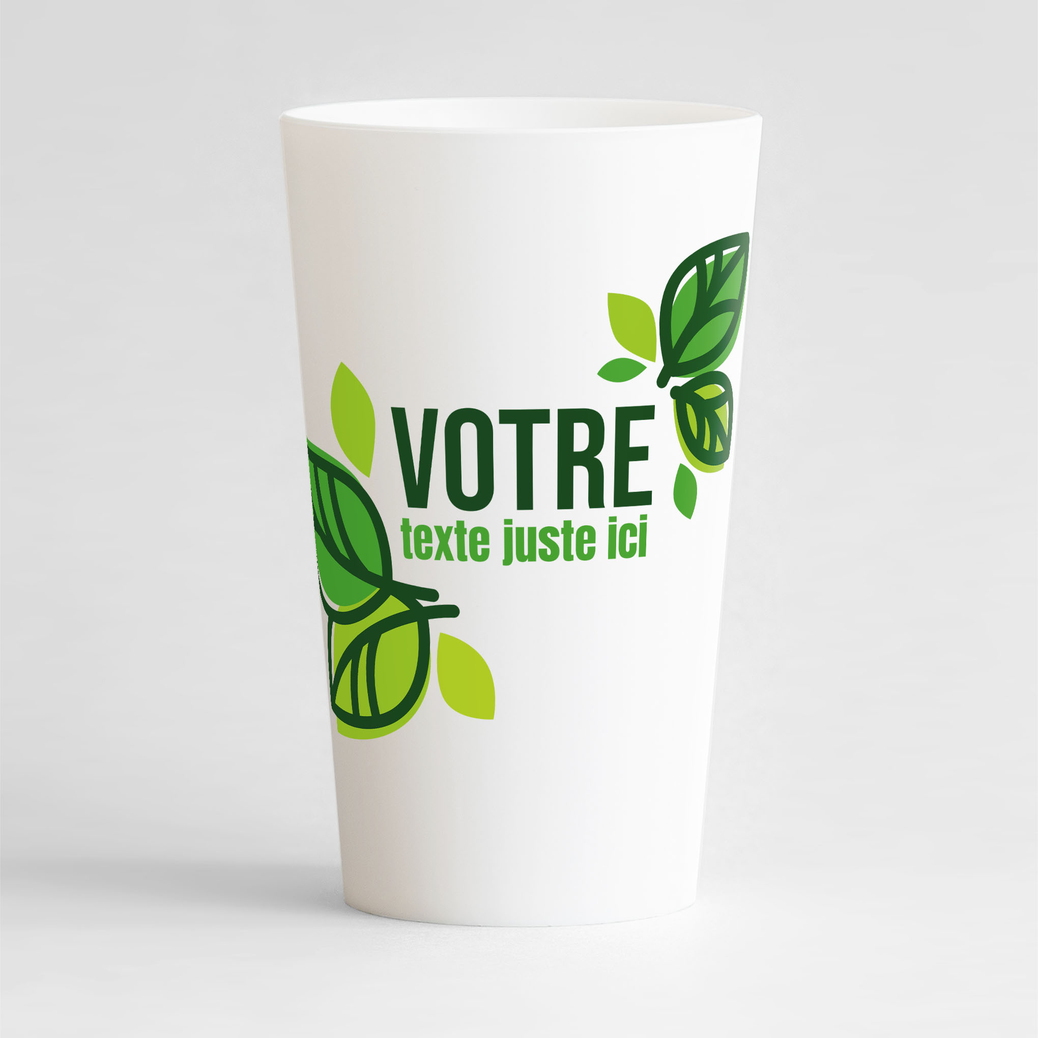 ECO GOBELET personnalisé – Agence VISTACOM-CHR