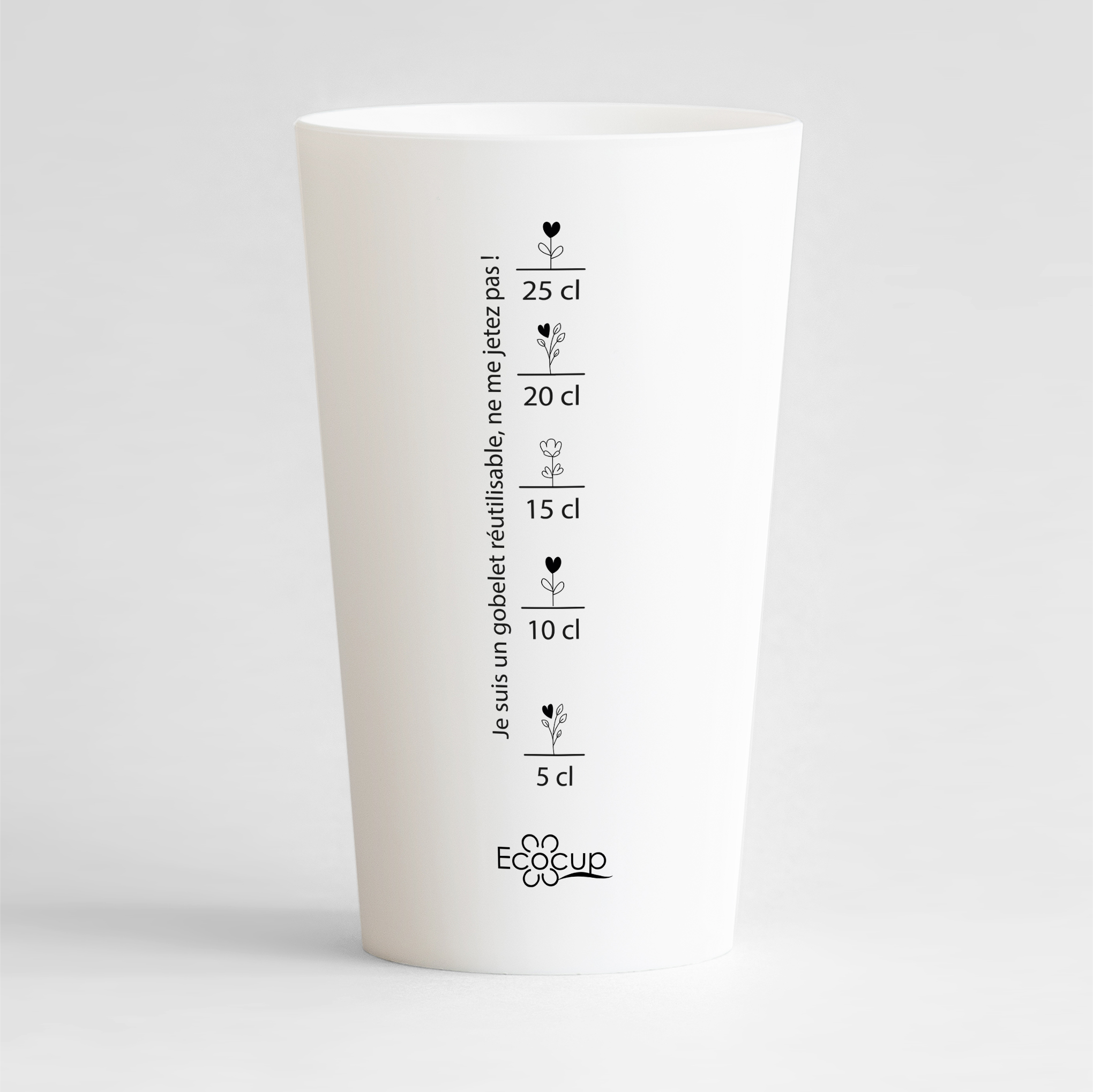 Gobelet Tendance Ricard Personnalisé Réutilisable et Ecocup