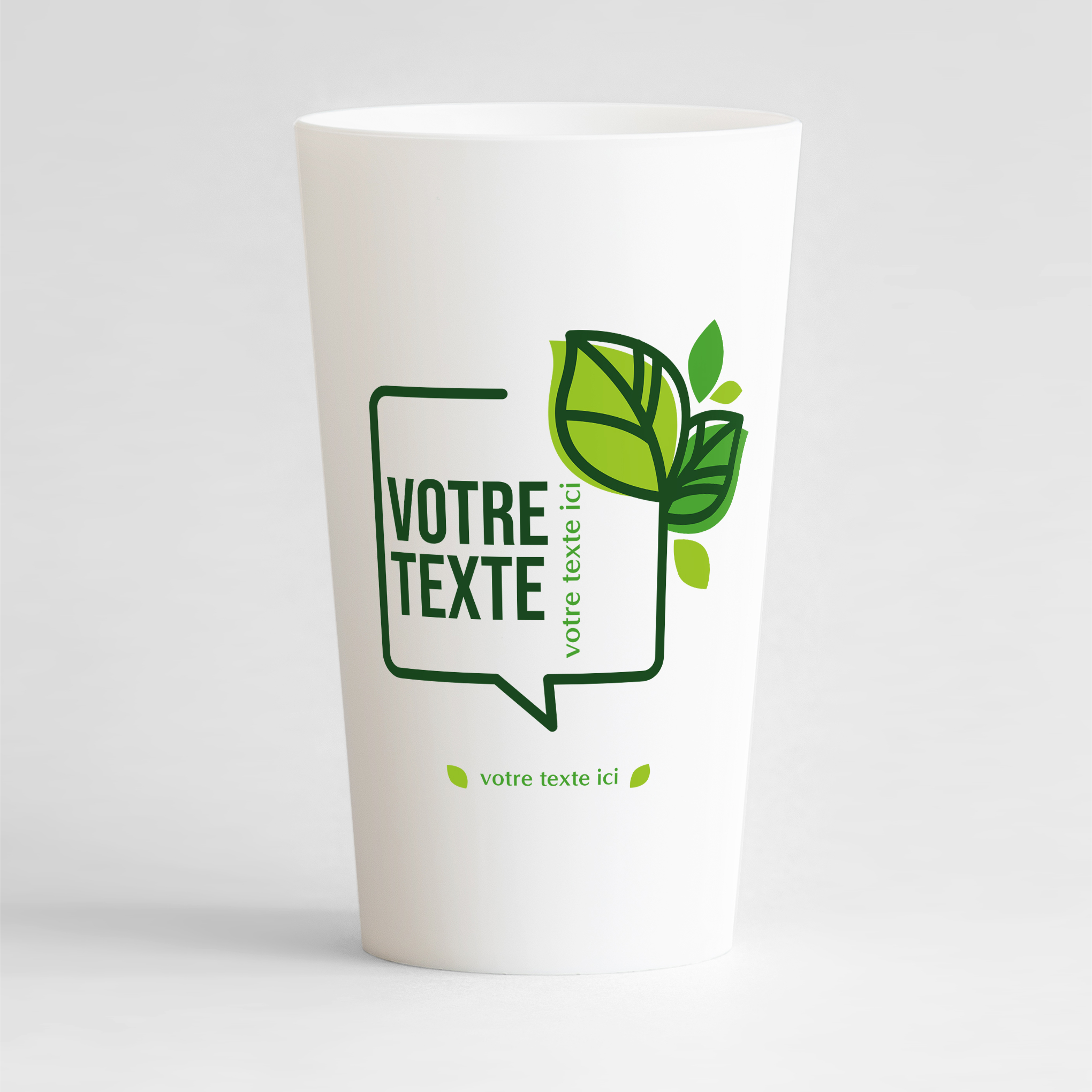 Ecocup 25 / 33cl personnalisable en Entreprise Adaptée et Esat