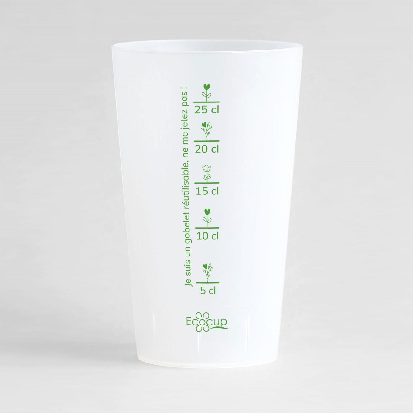 Gobelet personnalisé CUP25 • ecoCUP25cl • Esprit Planète