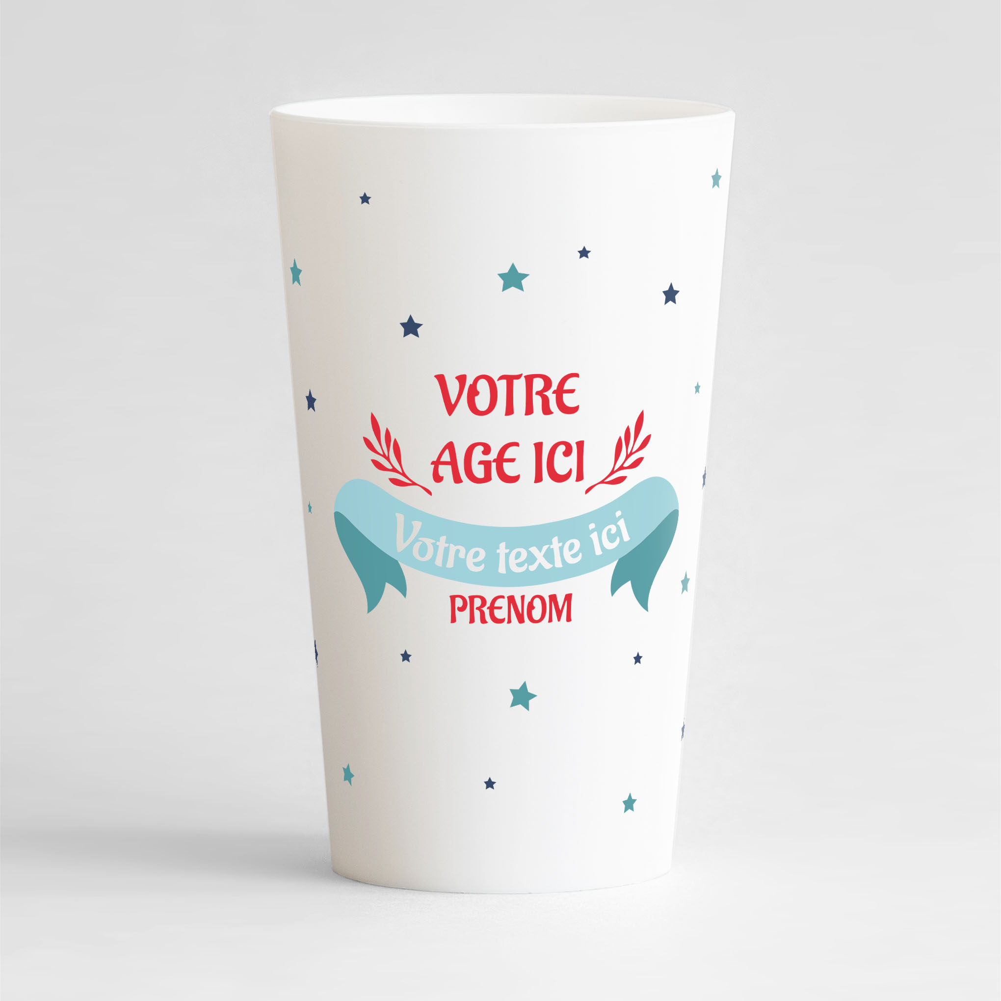 Gobelet Personnalisé Anniversaire - Ecocup Réutilisable - Anniversaire  Champêtre