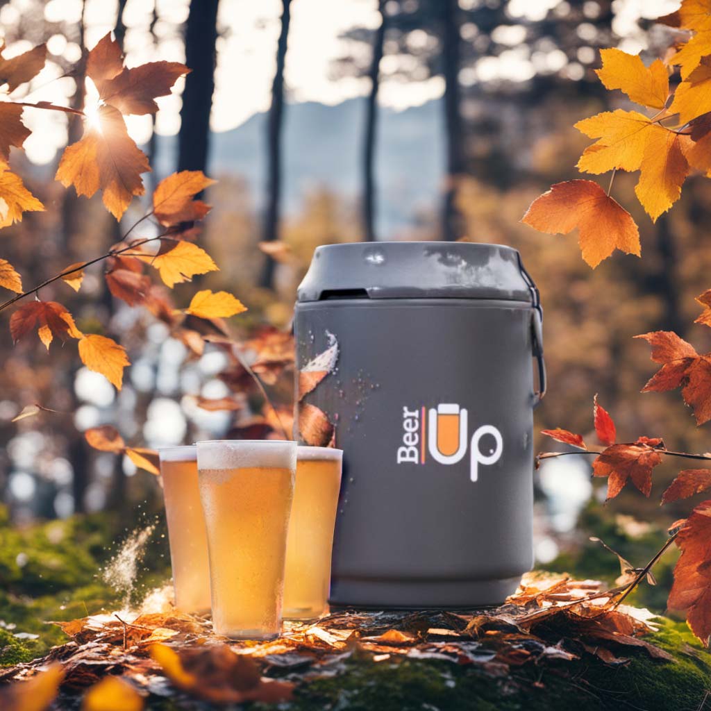 Tireuse à bière BEER UP Portable avec 10 verres + accessoires