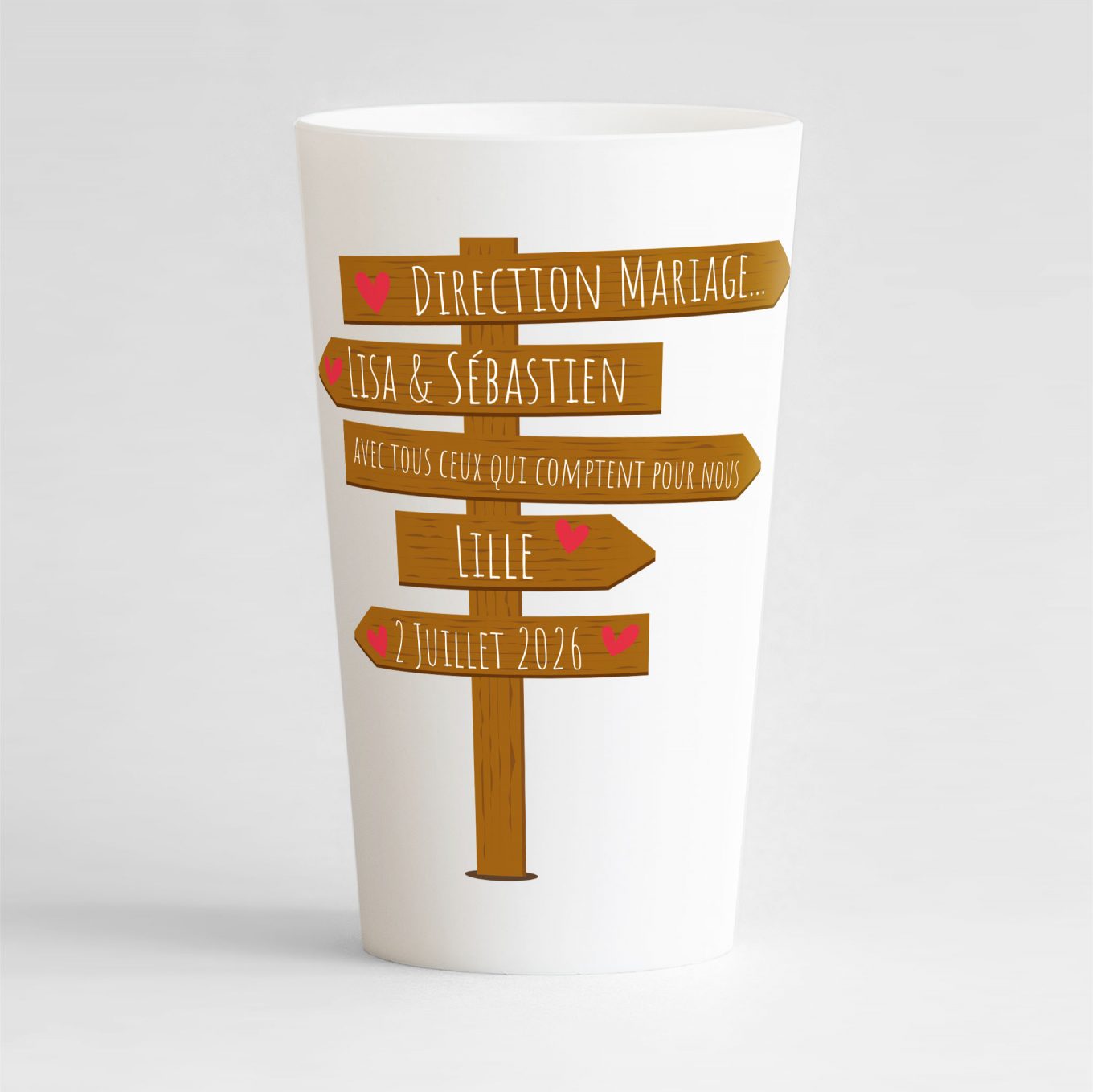 Gobelet personnalisé CUP25 • ecoCUP25cl • Esprit Planète