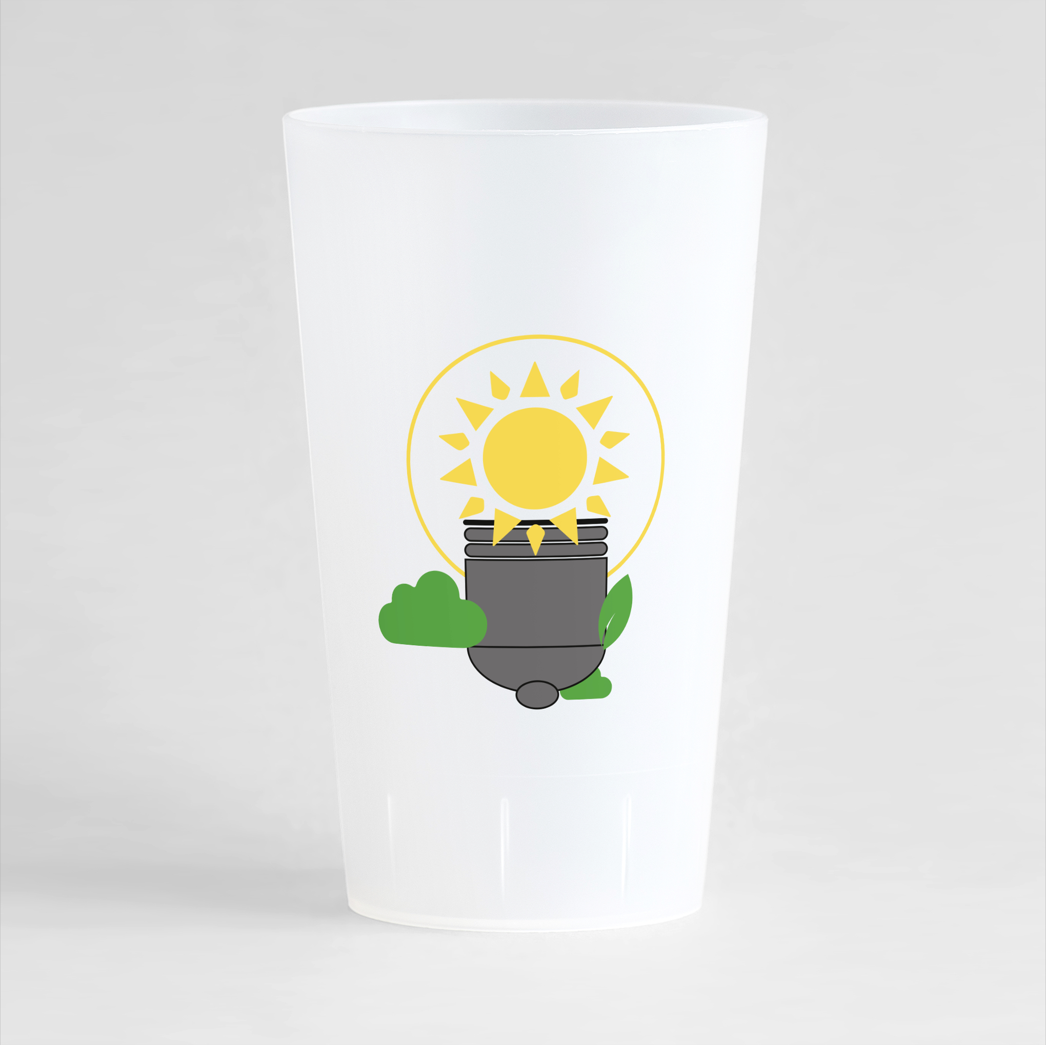 Gobelet Tendance-Biere-cheers Personnalisé Réutilisable et Ecocup