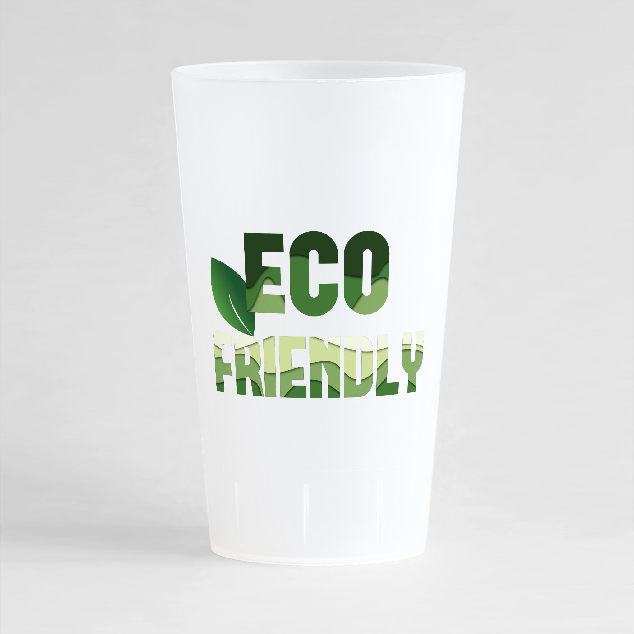 Ecocup Eco Friendly givré et éco-responsable