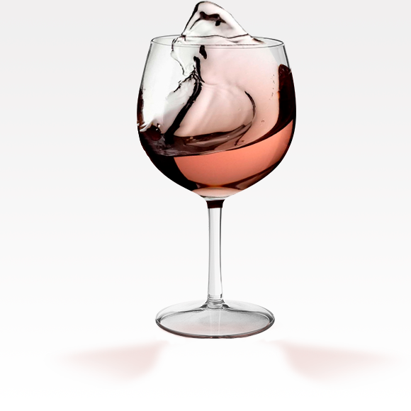 verre à vin rosé Ecocup