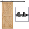 Zero type sliding barn door roller kit