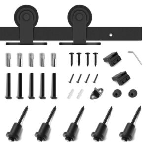 Zero type sliding barn door roller kit