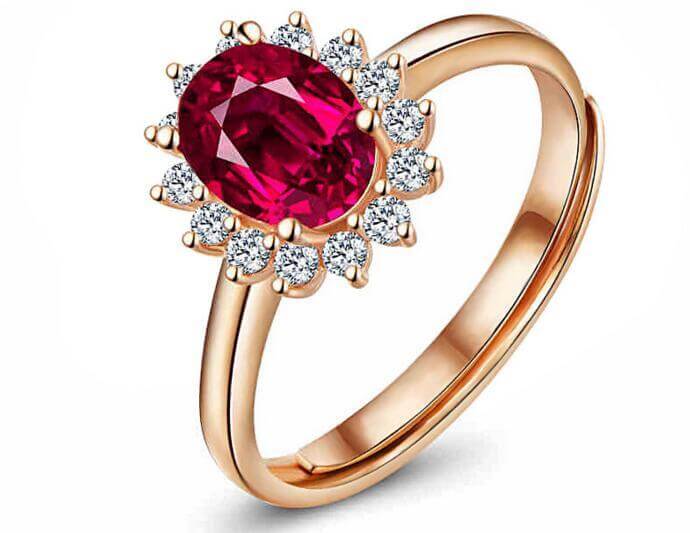 Rings for Women Silver Ring Bridal Zircon Diamond Elegant Engagement  Wedding Band Ring Alloy Rings