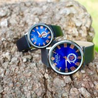 Beautiful Blue Dial Couple Watch | online watches in pakistan | couple watches | couple watches online | FCW-011-2