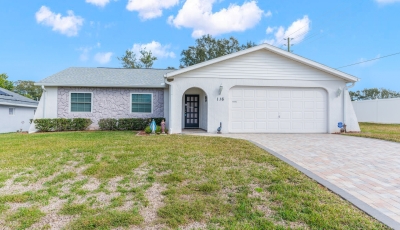 116 Darnell Ave  Spring Hill, FL 34606 – 3 Beds / 2 Bath – $299,995