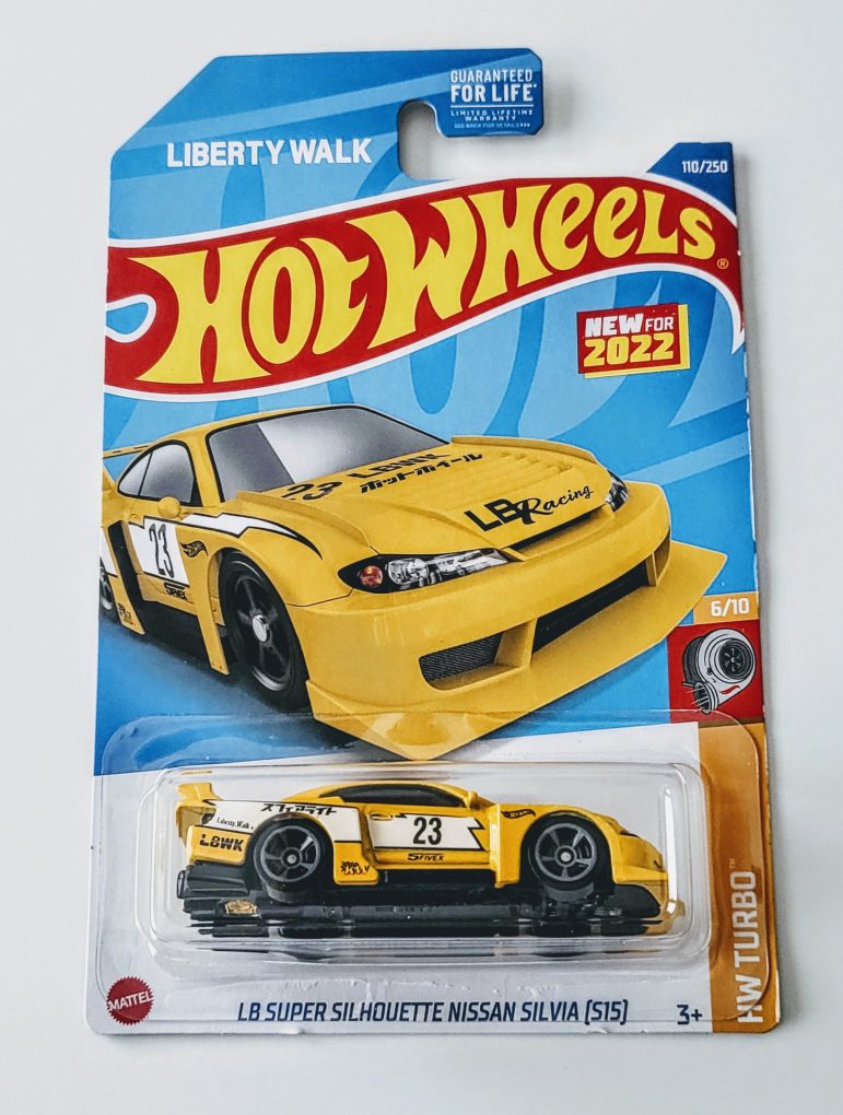 Hot Wheels 2022 HW Turbo 6 of 10 LB Super Silhouette Nissan Silva (S15 ...